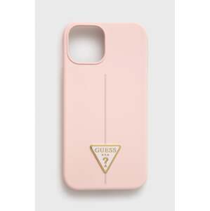 Etui za telefon Guess iPhone 13 Mini 5,4 boja: ružičasta