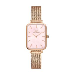 Sat Daniel Wellington Quadro 20x26 za žene, boja: ružičasta