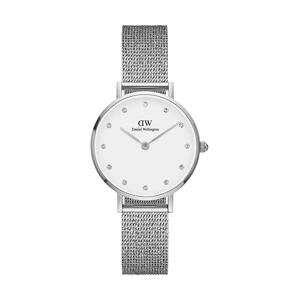 Sat Daniel Wellington Petite 28 za žene, boja: srebrna