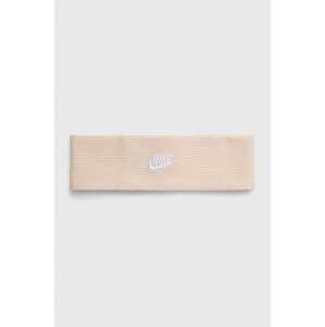Traka za glavu Nike Waffle boja: bež
