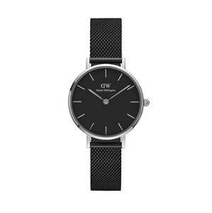Sat Daniel Wellington Petite 28 Ashfield za žene, boja: crna