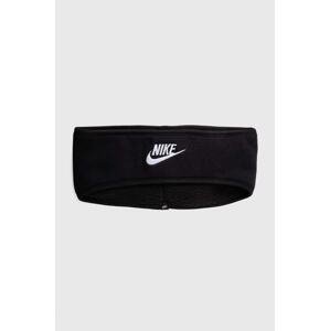 Traka za glavu Nike boja: crna