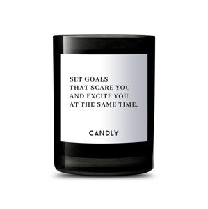Candly - Mirisna svijeća od sojinog voska Set Goals That Scare You and Excite You at the Same Time