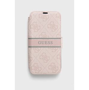 Etui za telefon Guess iPhone 13 Mini boja: ružičasta