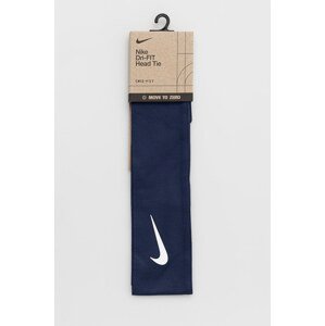 Traka za glavu Nike boja: tamno plava