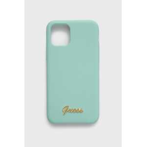 Etui za telefon Guess iPhone 11 Pro boja: tirkizna
