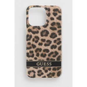 Etui za telefon Guess iPhone 13 Pro / 13 6,1'' boja: smeđa