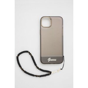 Etui za telefon Guess iPhone 14 Plus 6,7" boja: crna