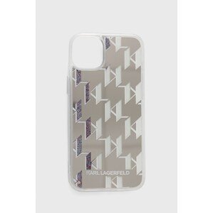 Etui za mobitel Karl Lagerfeld iPhone 14 Max boja: srebrna