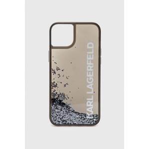 Etui za telefon Karl Lagerfeld iPhone 14 Plus 6,7" boja: crna