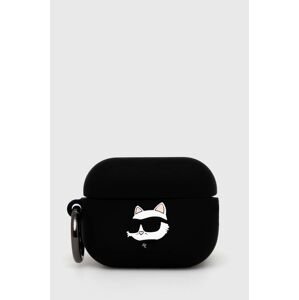 Etui za airpods Karl Lagerfeld Pro 2 cover boja: crna