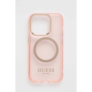Etui za telefon Guess iPhone 14 Pro 6,1" boja: ružičasta