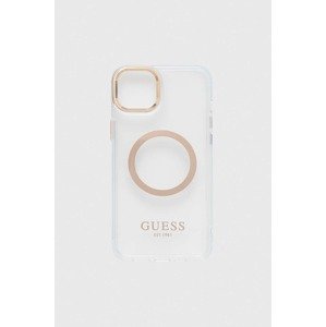 Etui za telefon Guess iPhone 14 Plus 6,7" boja: zlatna