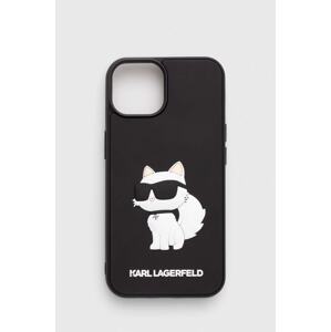 Etui za telefon Karl Lagerfeld iPhone 14 6.1" boja: crna