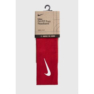 Traka za glavu Nike Fury 3.0 boja: crvena