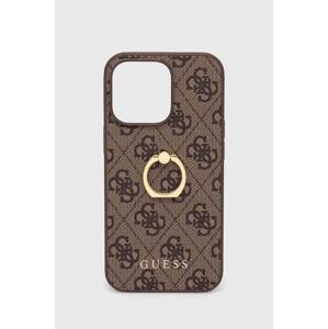 Etui za telefon Guess iPhone 13 Pro / 13 6,1 boja: smeđa