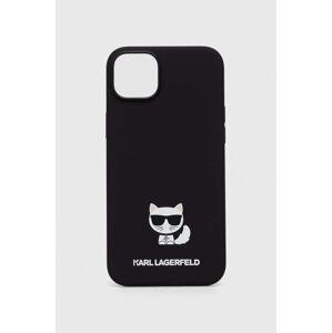 Etui za telefon Karl Lagerfeld iPhone 14 Plus 6,7 boja: crna