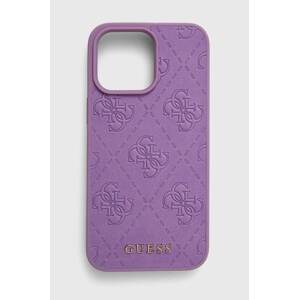 Etui za telefon Guess iPhone 15 Pro Max 6.7 boja: ljubičasta
