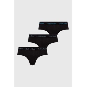 Slip gaćice Calvin Klein Underwear 3-pack za muškarce, boja: crna, 0000U2661G