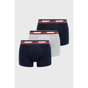 Bokserice Levi's za muškarce, boja: tamno plava, 37149.0542-navygreyme