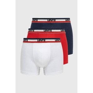Bokserice Levi's za muškarce, boja: bijela, 37149.0543-whitebluer
