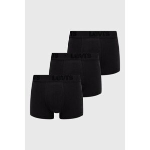 Bokserice Levi's za muškarce, boja: crna, 37149.0296-black