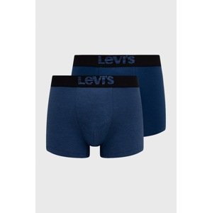 Bokserice Levi's (2-pack) za muškarce, boja: plava, 37149.0621-darkblueco