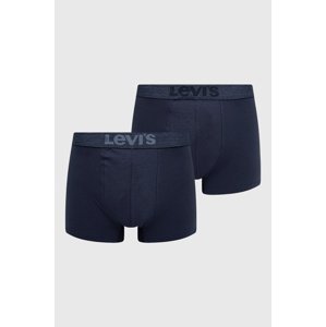 Bokserice Levi's (2-pack) boja: tamno plava