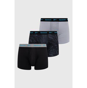 Bokserice Reebok za muškarce, boja: crna