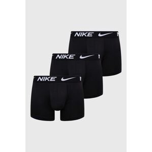 Bokserice Nike 3-pack za muškarce, boja: crna