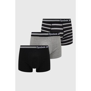 Bokserice Reebok za muškarce, boja: siva