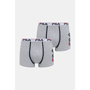 Bokserice Fila 2-pack boja: tamno plava