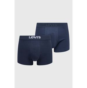 Bokserice Levi's 2-pack za muškarce, boja: tamno plava, 37149.0827-002