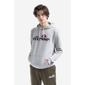 Dukserica Ellesse Ferrer za muškarce, boja: zelena, s kapuljačom, glatka, SHK13288-KHAKI