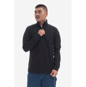 Dukserica Fjallraven za muškarce, boja: crna, glatka, F87113.550-550