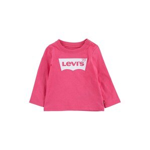 Dječja majica dugih rukava Levi's boja: ružičasta
