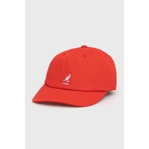 Pamučna kapa Kangol boja: crvena, s aplikacijom, K5165HT.CG637-CG637
