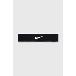 Traka za glavu Nike boja: crna