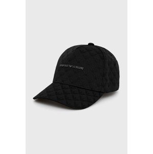 Kapa Emporio Armani boja: crna, 627924 CC985
