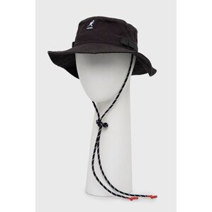 Pamučni šešir Kangol boja: crna, pamučni