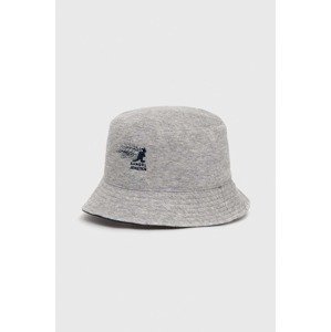 Dvostrani šešir Kangol boja: siva