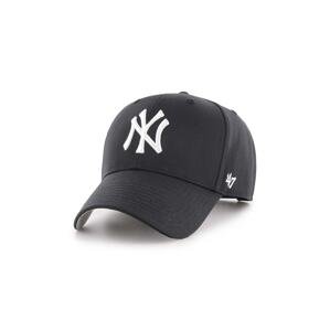 Kapa sa šiltom s dodatkom vune 47 brand MLB New York Yankees boja: crna, s aplikacijom, B-RAC17CTP-BK