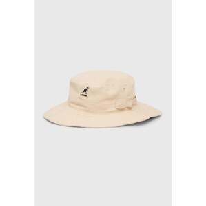 Pamučni šešir Kangol boja: bež, pamučni
