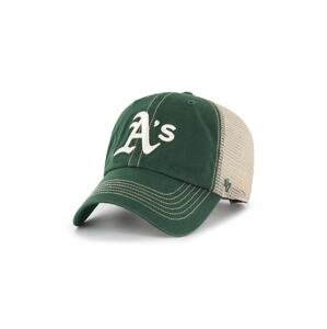 Kapa sa šiltom 47 brand MLB Oakland Athletics boja: zelena, s uzorkom