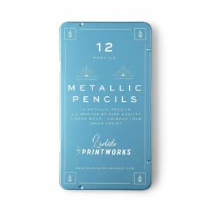 Set bojica u etuiju Printworks Metallic 12-pack