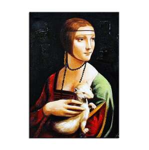 Uljna slika Leonardo Da Vinci, Dama s hermelinom