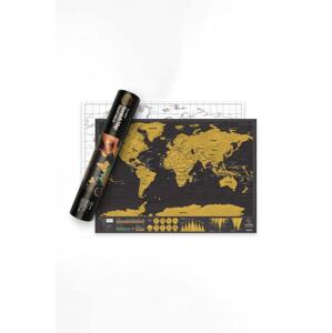 Karta strugalica Luckies of London Scratch Map® Travel Deluxe