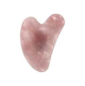Pločica za masažu lica Danielle Beauty Gua Sha Rose Quartz