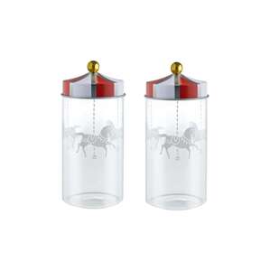 Posuda s poklopcem Alessi Circus 2-pack