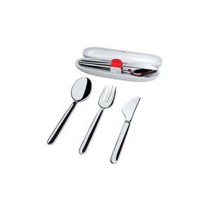 Set pribora za jelo u etuiju Alessi Food a porter 3-pack